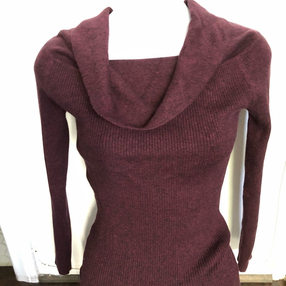 Burgundy Long Sleeve Shirt